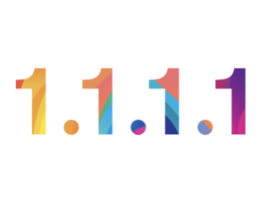 1.1.1.1 public DNS Resolver Privacy Examination logo