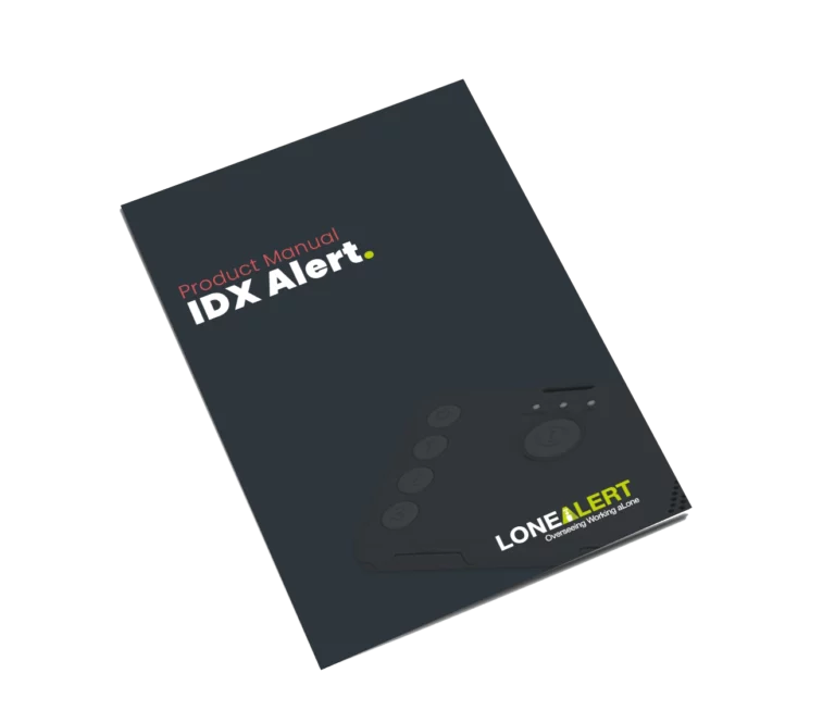 LONEALERT product manual for the IDX Alert
